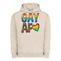 Pigment French Oak gay af Urban Hoodie - texasbilliewilder