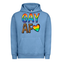 Pigment Pebble Blue gay af Urban Hoodie - texasbilliewilder