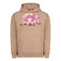 Pigment Burro Balerina Baby Pig With Tutu Urban Hoodie - RanaPortraitStore