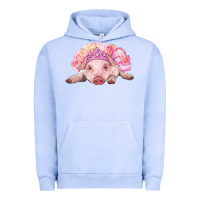 Pigment Grape Ice Balerina Baby Pig With Tutu Urban Hoodie - RanaPortraitStore