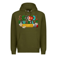 Army Green school counselor Premium Hoodie - texasbilliewilder