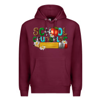 Burgundy school counselor Premium Hoodie - texasbilliewilder