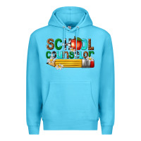 Ocean Blue school counselor Premium Hoodie - texasbilliewilder