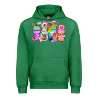 Emerald unicorn coffee cups Urban Hoodie - Zillion Design Studio