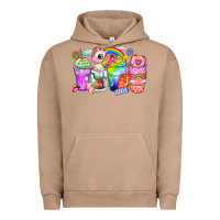 Pigment Burro unicorn coffee cups Urban Hoodie - Zillion Design Studio