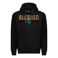 Black blessed life Premium Hoodie - Zillion Design Studio
