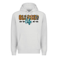 Dove Grey blessed life Premium Hoodie - Zillion Design Studio