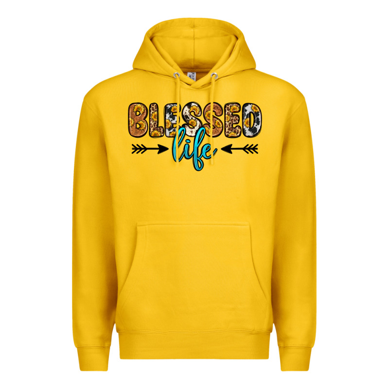 Blessed Life Premium Hoodie by Zillion Design Studio | Teevron