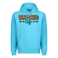 Ocean Blue blessed life Premium Hoodie - Zillion Design Studio