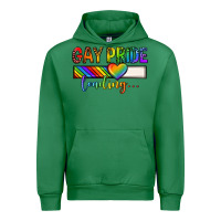 Emerald gay pride loading lgbtq Urban Hoodie - texasbilliewilder