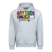 Heather Grey gay pride loading lgbtq Urban Hoodie - texasbilliewilder