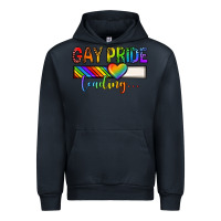 Navy gay pride loading lgbtq Urban Hoodie - texasbilliewilder