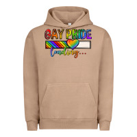Pigment Burro gay pride loading lgbtq Urban Hoodie - texasbilliewilder