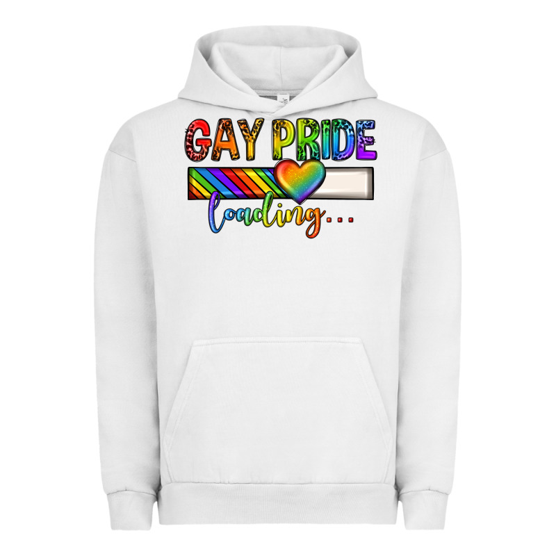 Gay Pride Loading Lgbtq Urban Hoodie by texasbilliewilder | Teevron