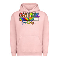 Pigment Salmon gay pride loading lgbtq Urban Hoodie - texasbilliewilder