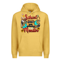 Antique Gold school bus monitor Premium Hoodie - texasbilliewilder