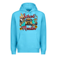 Ocean Blue school bus monitor Premium Hoodie - texasbilliewilder