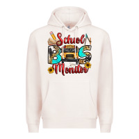 Pale Pink school bus monitor Premium Hoodie - texasbilliewilder