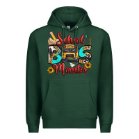 Sports Green school bus monitor Premium Hoodie - texasbilliewilder