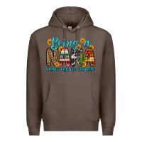 Coffee being a nana makes my life complete Premium Hoodie - Zillion Design Studio