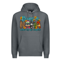 Rock being a nana makes my life complete Premium Hoodie - Zillion Design Studio