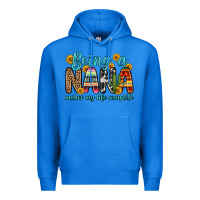 True Royal being a nana makes my life complete Premium Hoodie - Zillion Design Studio