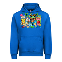 Cobalt teacher off duty coffee cups Urban Hoodie - Zillion Design Studio