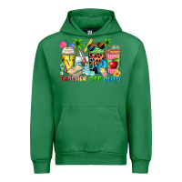 Emerald teacher off duty coffee cups Urban Hoodie - Zillion Design Studio