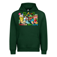 Forest Green teacher off duty coffee cups Urban Hoodie - Zillion Design Studio
