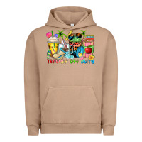 Pigment Burro teacher off duty coffee cups Urban Hoodie - Zillion Design Studio