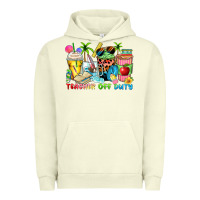 Pigment Pistachio teacher off duty coffee cups Urban Hoodie - Zillion Design Studio