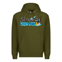 Army Green school custodian Premium Hoodie - texasbilliewilder