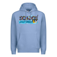 Colony Blue school custodian Premium Hoodie - texasbilliewilder