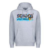 Heather Grey school custodian Premium Hoodie - texasbilliewilder