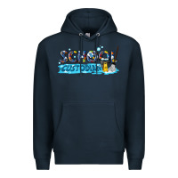 Navy school custodian Premium Hoodie - texasbilliewilder