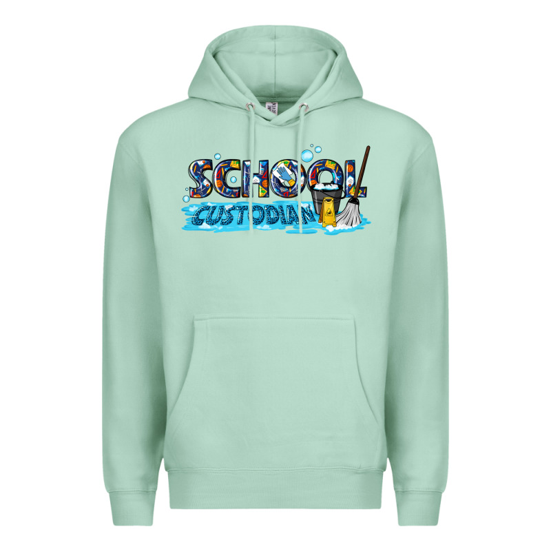 School Custodian Premium Hoodie by texasbilliewilder | Teevron