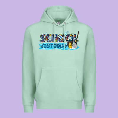 School Custodian Premium Hoodie Designed By Texasbilliewilder