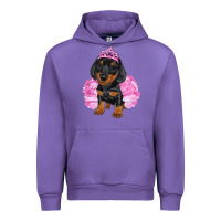 Tulip Balerina Dachshund With Tutu Urban Hoodie - RanaPortraitStore