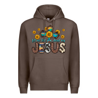 Coffee let me tell you about my jesus Premium Hoodie - Zillion Design Studio