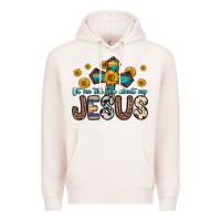 Pale Pink let me tell you about my jesus Premium Hoodie - Zillion Design Studio