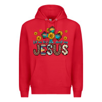 Red let me tell you about my jesus Premium Hoodie - Zillion Design Studio