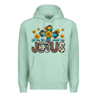 Seafoam let me tell you about my jesus Premium Hoodie - Zillion Design Studio