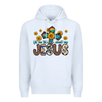 White let me tell you about my jesus Premium Hoodie - Zillion Design Studio