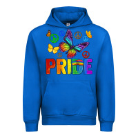 Cobalt hippie pride Urban Hoodie - texasbilliewilder
