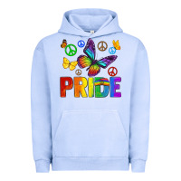 Pigment Grape Ice hippie pride Urban Hoodie - texasbilliewilder