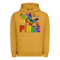 Pigment Peanut Butter hippie pride Urban Hoodie - texasbilliewilder
