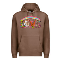 Chestnut easter bunny love Premium Hoodie - RanaPortraitStore