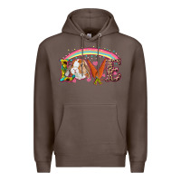 Coffee easter bunny love Premium Hoodie - RanaPortraitStore