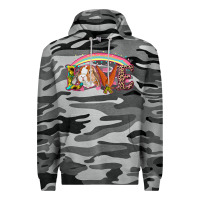 Slate Camo easter bunny love Premium Hoodie - RanaPortraitStore