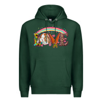 Sports Green easter bunny love Premium Hoodie - RanaPortraitStore